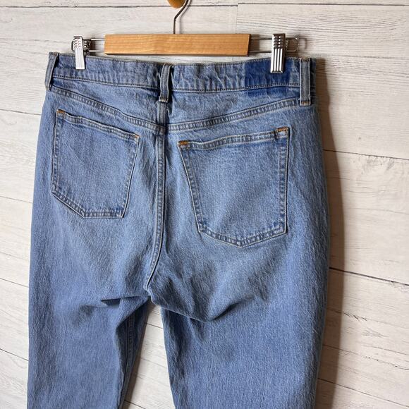 Abercrombie & Fitch Jeans Womens Size 32 Reg The 90s Straight Mid Rise Denim - Picture 12 of 16